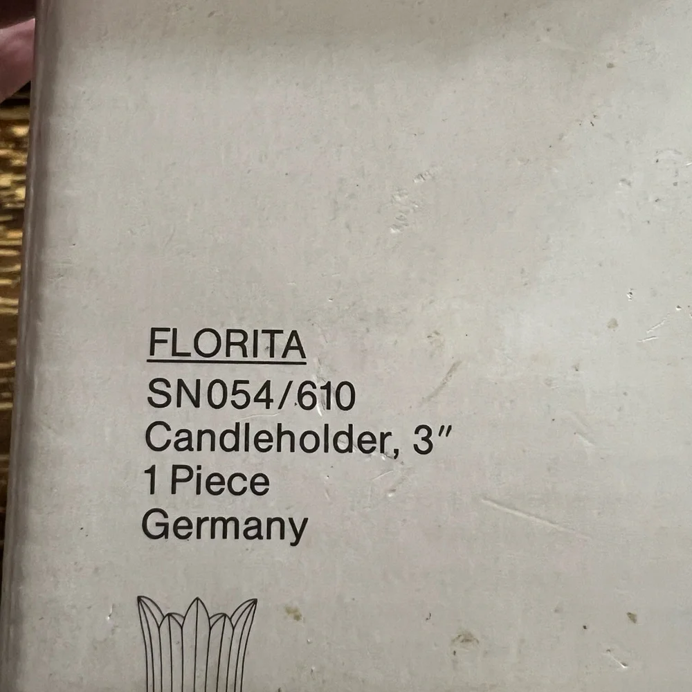 Mikasa Candleholder, Florita design - Picture 8 of 8